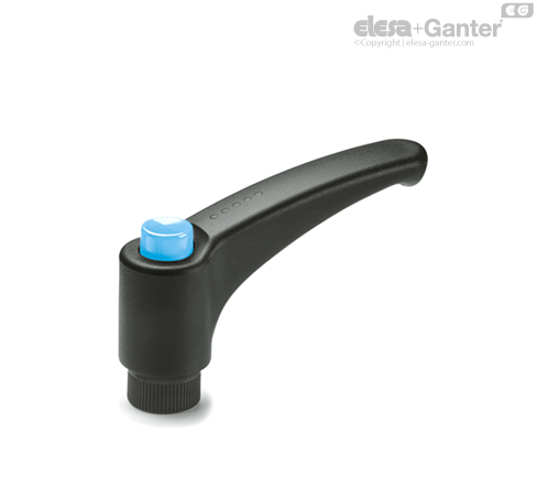 ERX-B Adjustable handles Brass boss, threaded hole